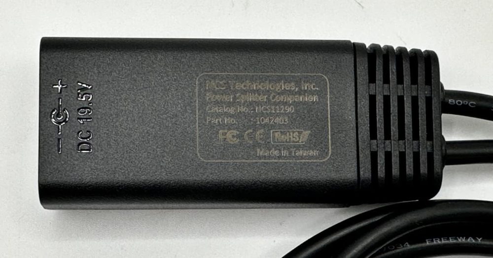 تقسیم‌کننده برق شرکت NCS Technologies به‌همراه ۸ آداپتور نوک برق با اندازه‌های N1، N3، N4، N11، N13، N14، N24 و N29 - Image 4