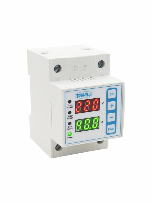 محافظ  ولتاژ دیجیتال و جریان تکفاز 60 و 80 آمپرTOSUN lux