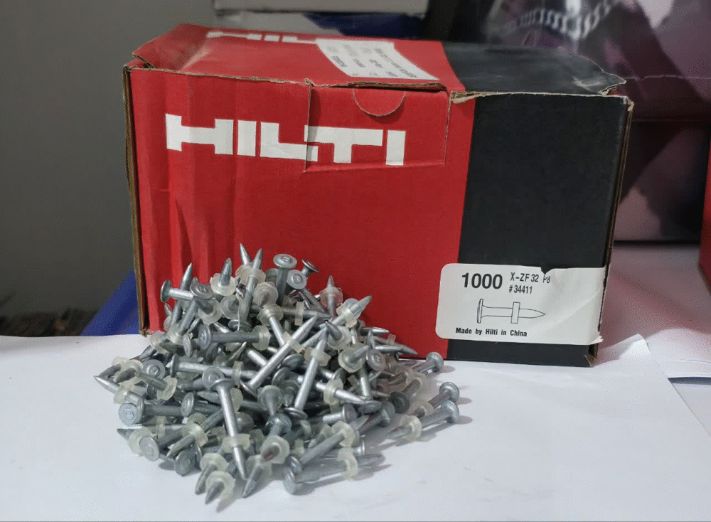 میخ با واشر پلاستیکی مدل X-ZF 47 P/ وX-ZF32 P