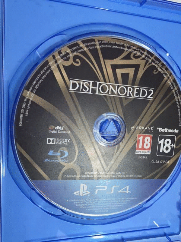 DISHONORED2 PS4