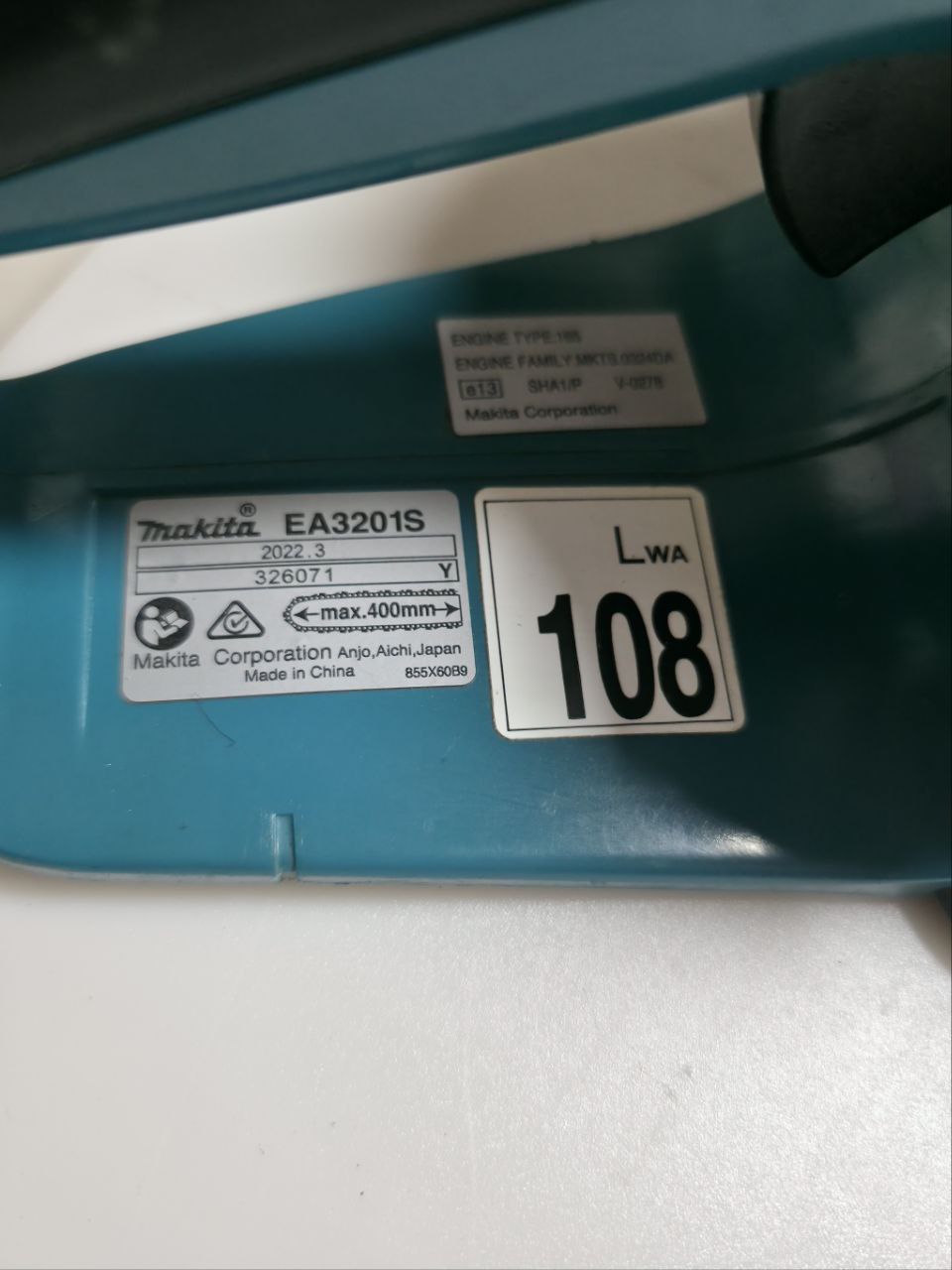 اره زنجیری ماکیتا مدل EA3201S - Image 4